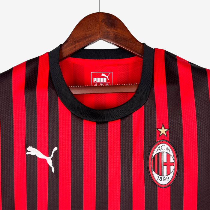 AC Milan 2019/20 Home Jersey – Retro Version - Image 7