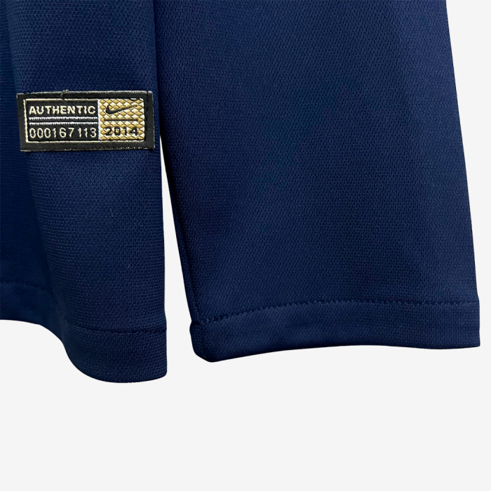 France 2014 Home Jersey Long Sleeve – Retro Version - Image 6