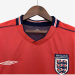 England 2002 Away Jersey – Retro Version - Image 7