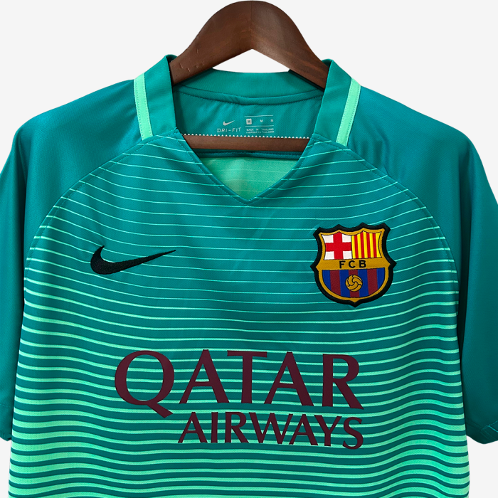 Barcelona 2016/17 Third Jersey – Retro Version - Image 7