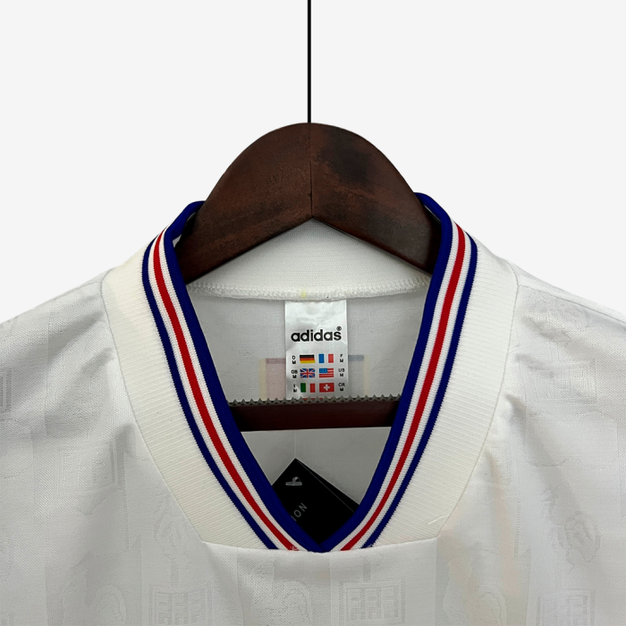 France 1996  Away Jersey – Retro Version - Image 7