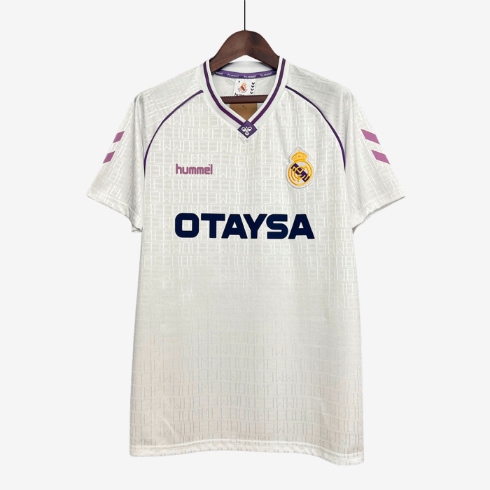 Real Madrid 1990/92 Home Jersey – Retro Version - Image 1