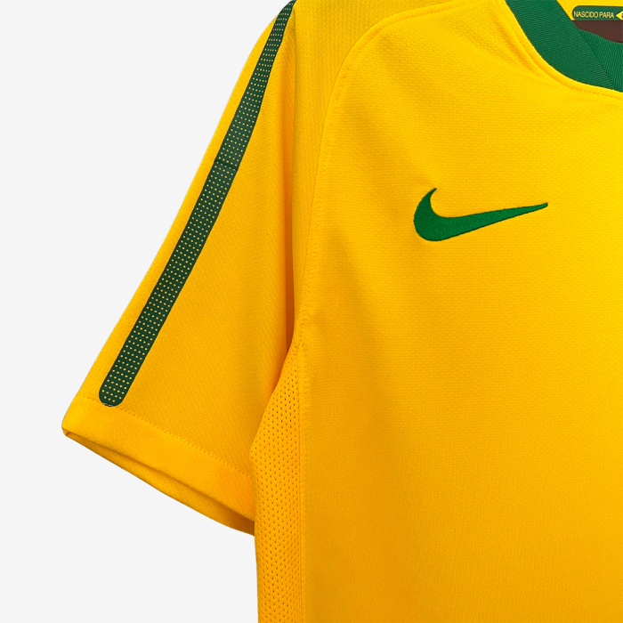 Brazil 2010 Home Jersey – Retro Version - Image 8