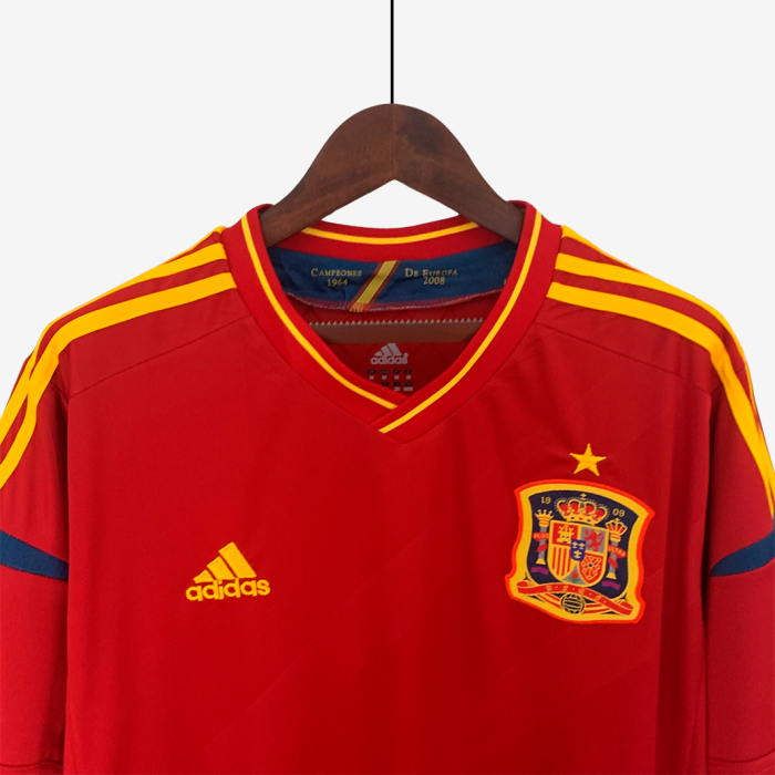 Spain 2012 Home Jersey – Retro Version - Image 8