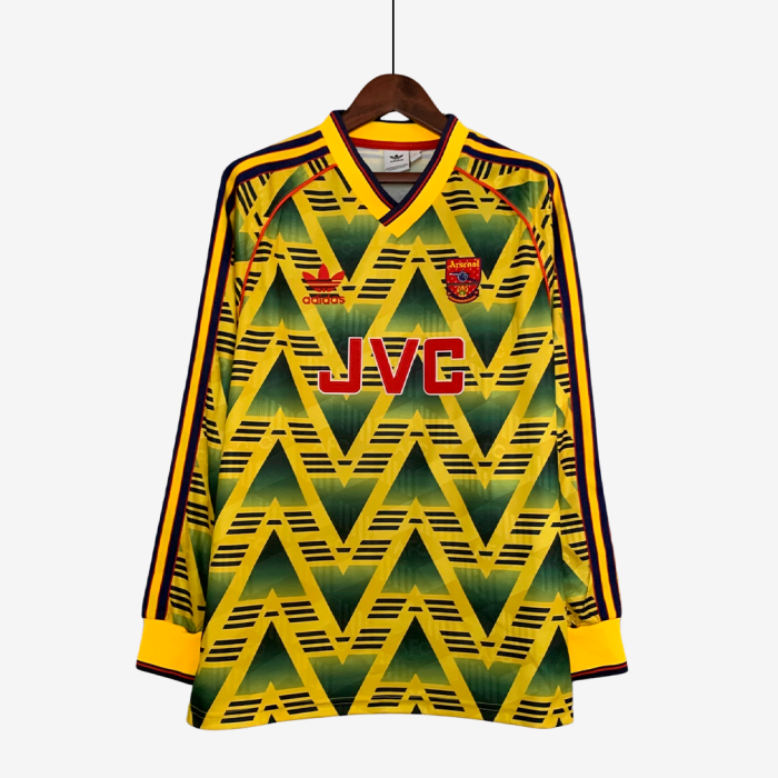 Arsenal 1991/93 Away Jersey Long Sleeve – Retro Version - Image 1