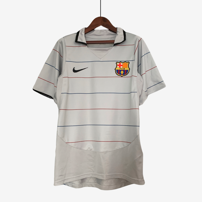 Barcelona 2003/04 Away Jersey – Retro Version - Image 1