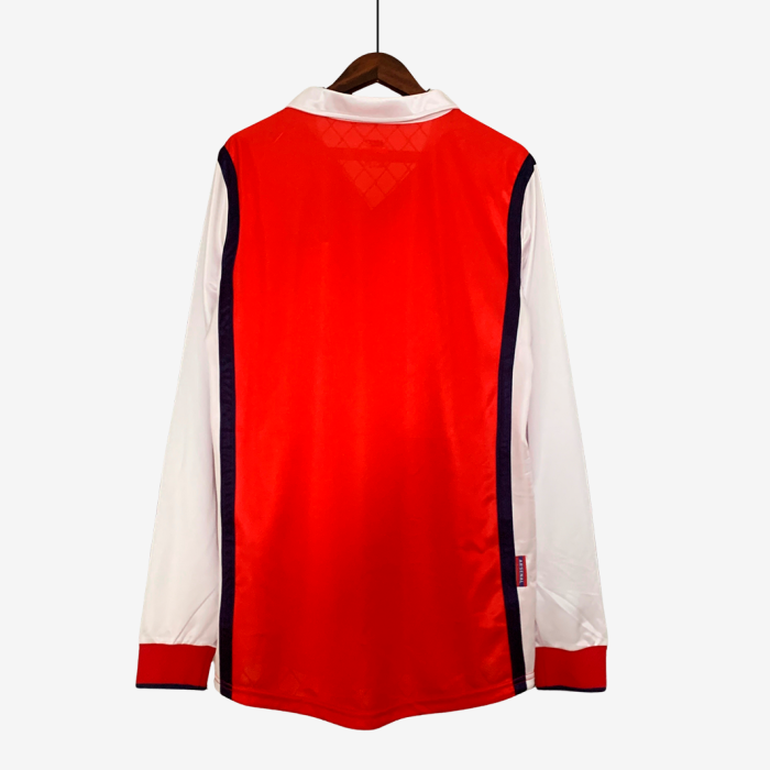Arsenal 1998/99 Home Jersey Long Sleeve – Retro Version - Image 5