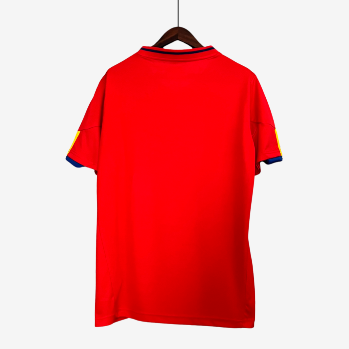 Spain 2010 Home Jersey – Retro Version - Image 8