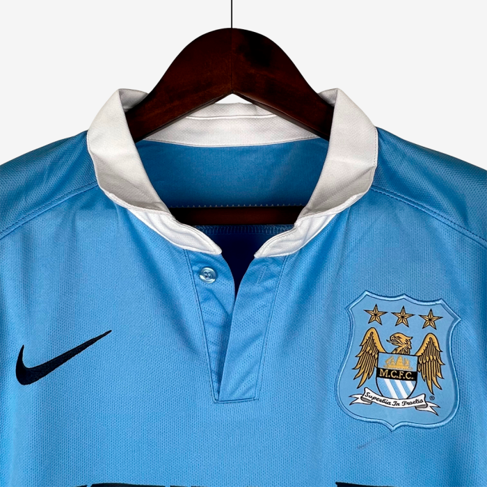 Manchester City 2015/16 Home Jersey – Retro Version - Image 8