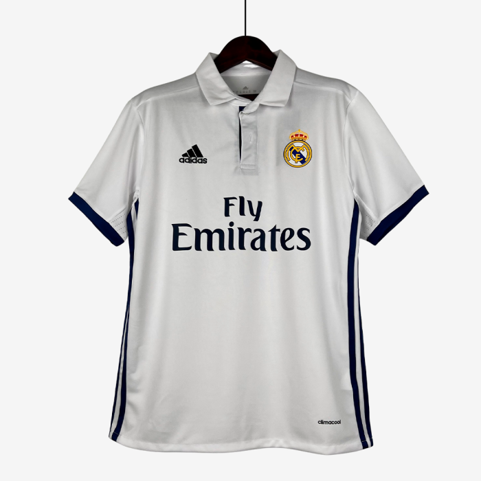 Real Madrid 2016/17 Home Jersey – Retro Version - Image 1