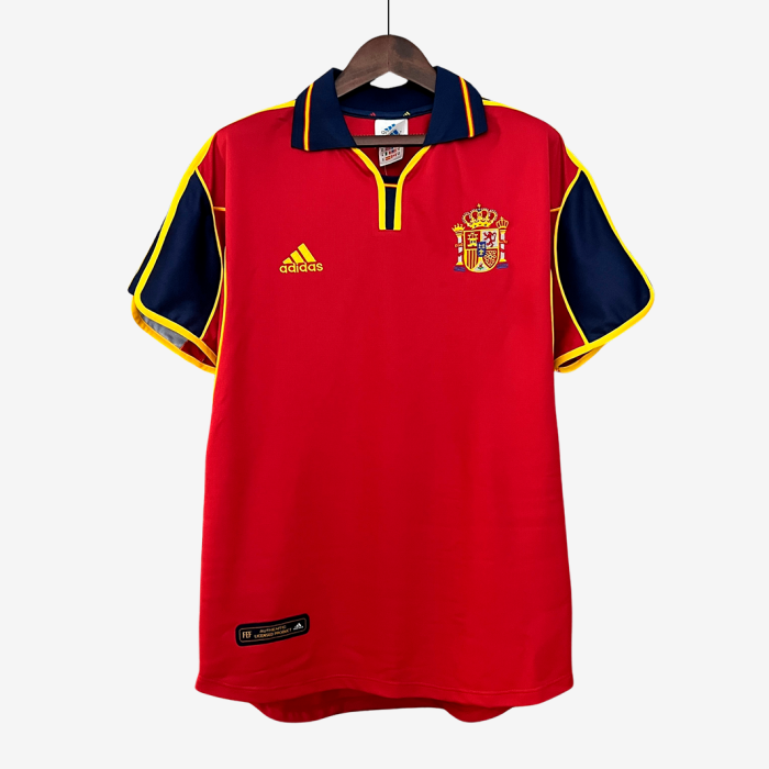 Spain 2000 Home Jersey – Retro Version - Image 1