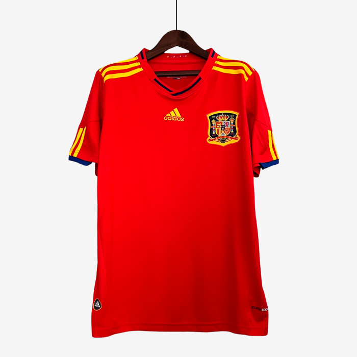 Spain 2010 Home Jersey – Retro Version - Image 1
