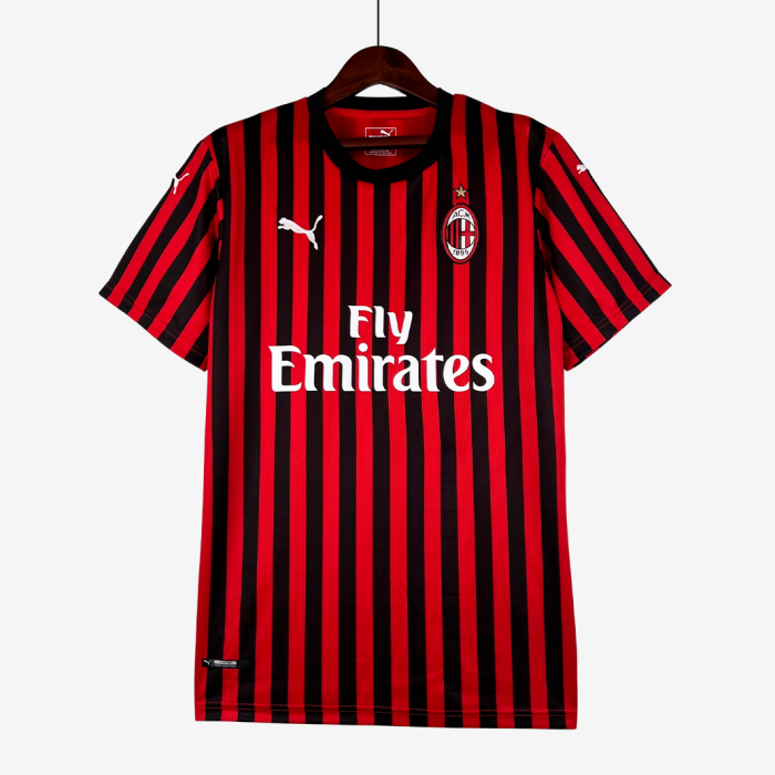 AC Milan 2019/20 Home Jersey – Retro Version - Image 1