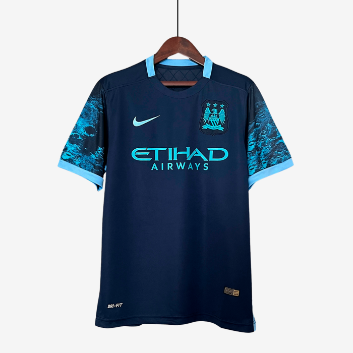 Manchester City 2015/16 Away Jersey – Retro Version - Image 1
