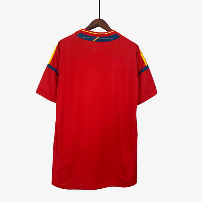 Spain 2012 Home Jersey – Retro Version - Image 9