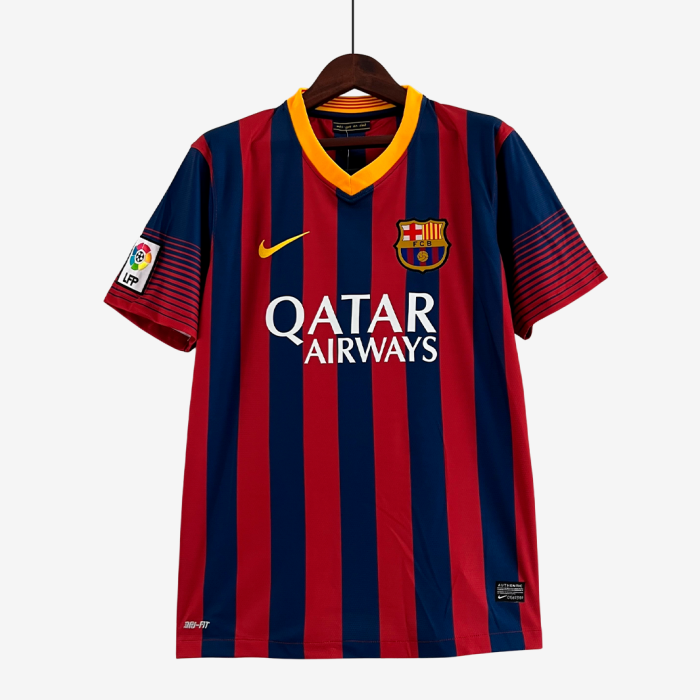 Barcelona 2013/14 Home Jersey – Retro Version - Image 1