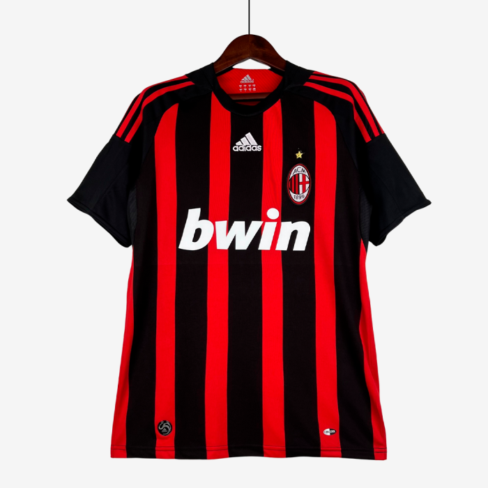 AC Milan 2008/09 Home Jersey – Retro Version - Image 1