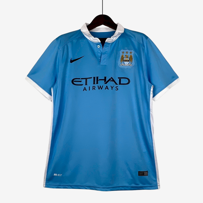 Manchester City 2015/16 Home Jersey – Retro Version - Image 1