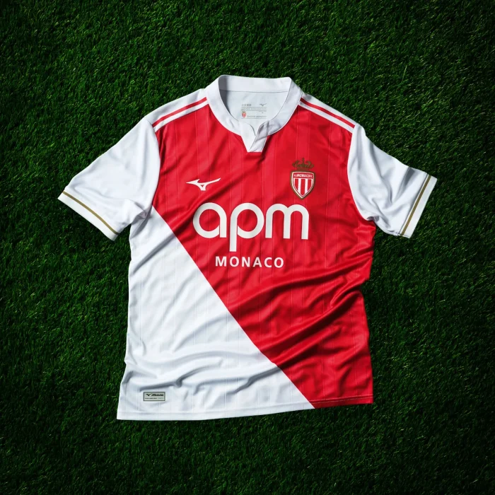AS Monaco 2025/26 Home Jersey - Fan Version - Image 3