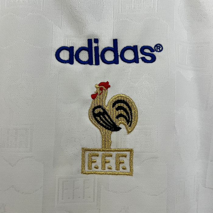 France 1996  Away Jersey – Retro Version - Image 8