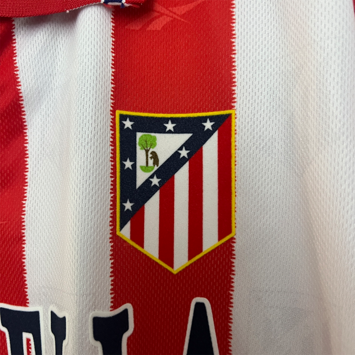 Atletico Madrid 1998/99 Home Jersey – Retro Version - Image 9