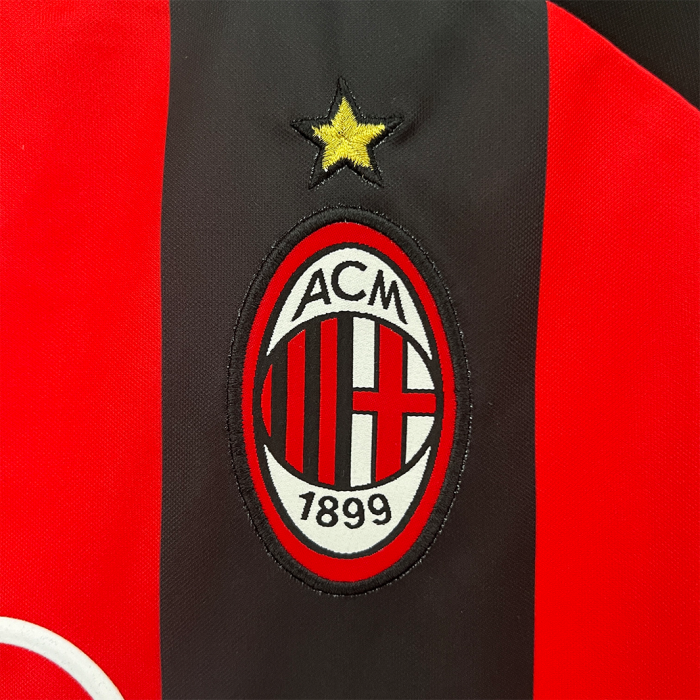 AC Milan 2001/02 Home Jersey – Retro Version - Image 8