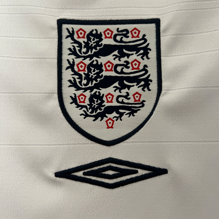 England 2004 Home Jersey – Retro Version - Image 8