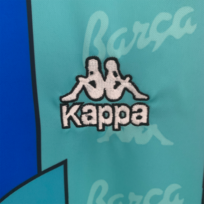 Barcelona 1996/97 Away Jersey Long Sleeve – Retro Version - Image 8