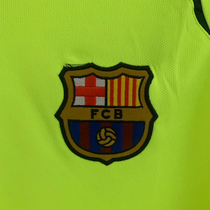 Barcelona 2005/06 Away Jersey Long Sleeve – Retro Version - Image 8