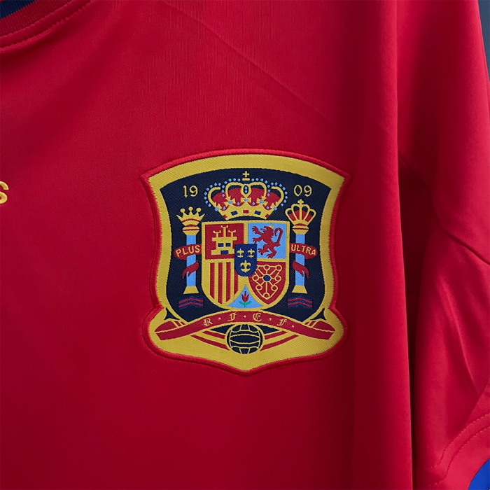 Spain 2010 Home Jersey – Retro Version - Image 10