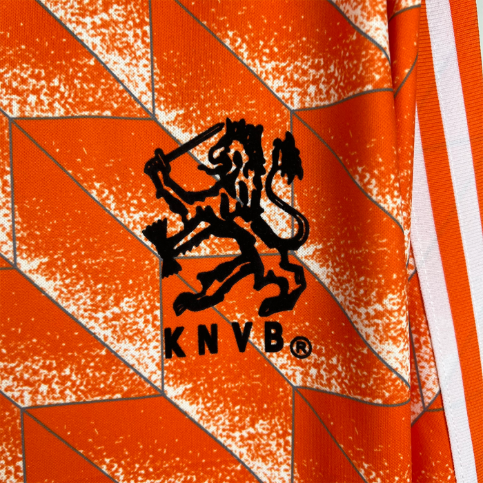 Netherlands 1998 Home Jersey Long Sleeve – Retro Version - Image 8