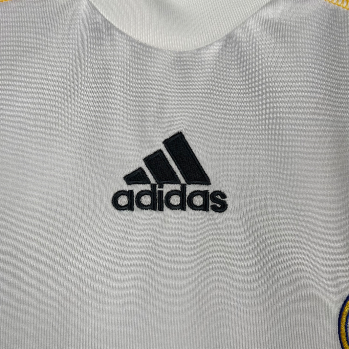 Real Madrid 2009/10 Home Jersey Long Sleeve – Retro Version - Image 10