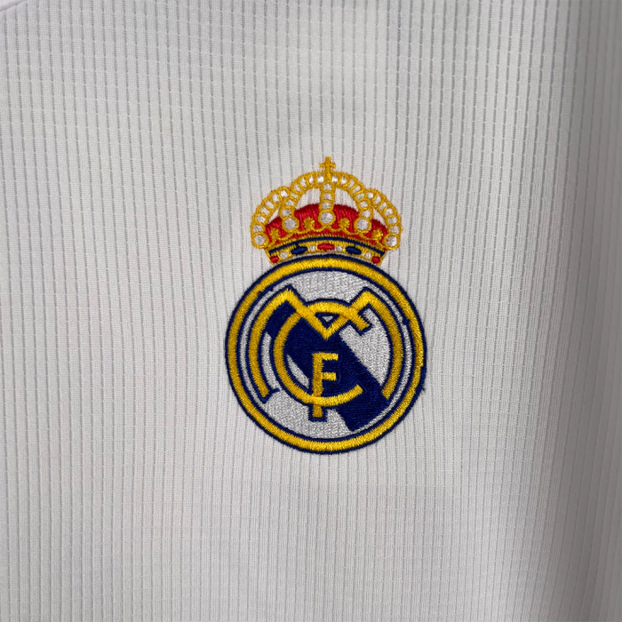 Real Madrid 2019/20 Home Jersey Long Sleeve – Retro Version - Image 8