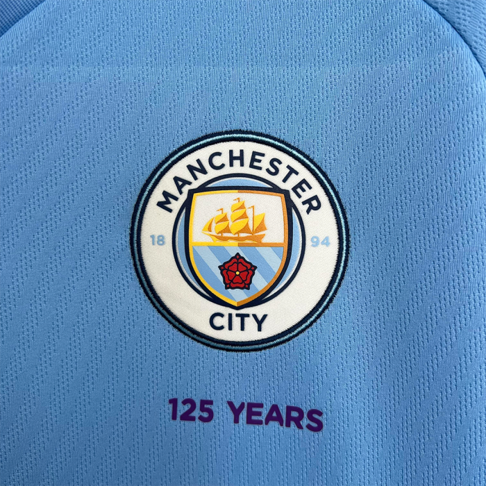 Manchester City 2019/20 Home Jersey – Retro Version - Image 9