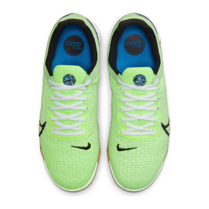 Nike ReactGato IC - Fluorescent Green/Navy Blue - Image 8