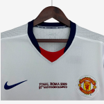 Mancehster United 2008/09 Away Jersey Champions League Edition Long Sleeve – Retro Version - Image 9