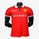 Manchester United 1998/99 Home Jersey – Retro/Player Version