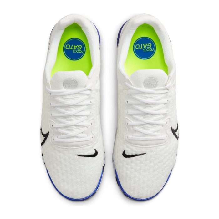 Nike ReactGato IC - White/Racer Blue/Volt - Image 10