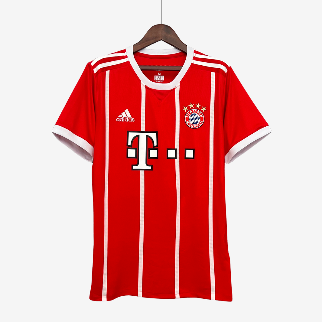 site Bayern Munich 2017/18 Home Jersey – Retro Version - Image 1