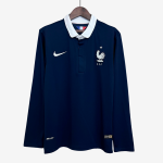 France 2014 Home Jersey Long Sleeve – Retro Version