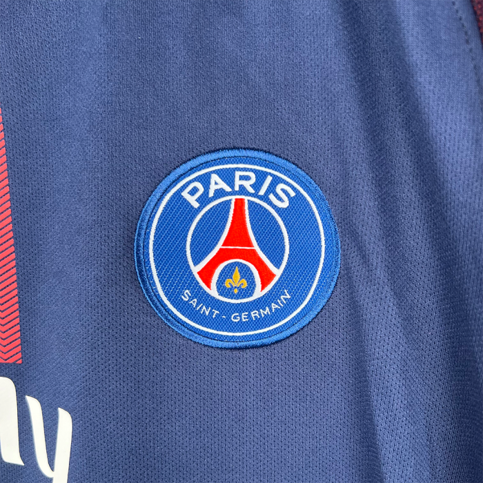 Paris Saint-Germain (PSG) 2017/18 Home Jersey – Retro Version - Image 2