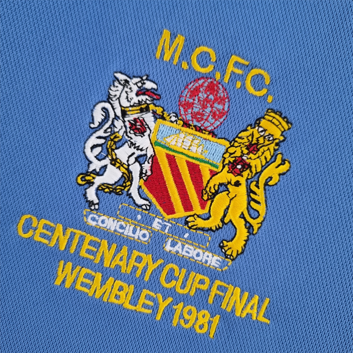 Manchester City 1981/82 Home Jersey – Retro Version - Image 2