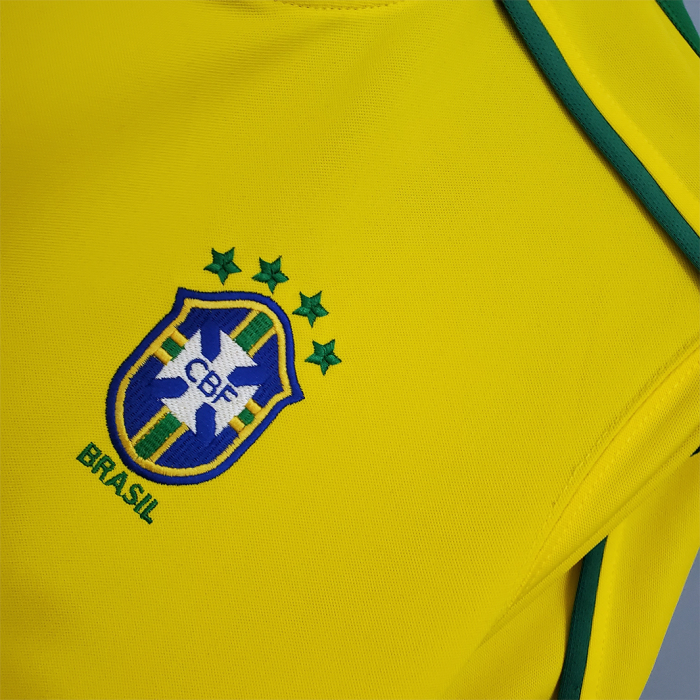 Brazil 1998 Home Jersey – Retro Version - Image 2
