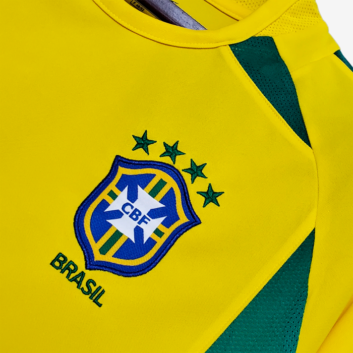 Brazil 2002 Home Jersey – Retro Version - Image 2