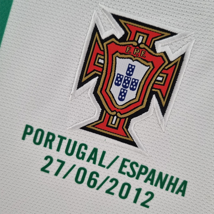 Portugal 2012 Away Jersey Long Sleeve – Retro Version - Image 2