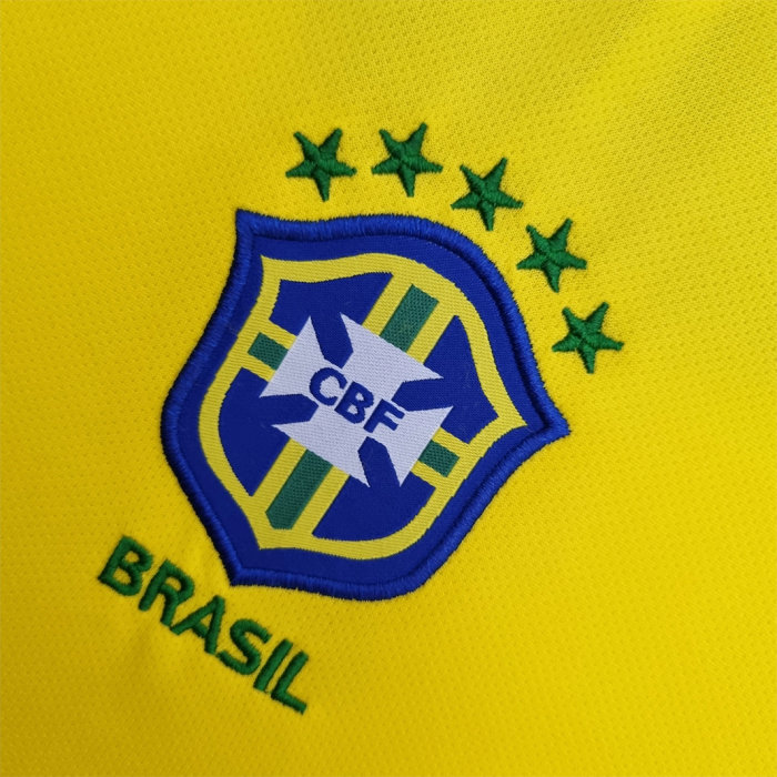 Brazil 2004 Home Jersey – Retro Version - Image 2