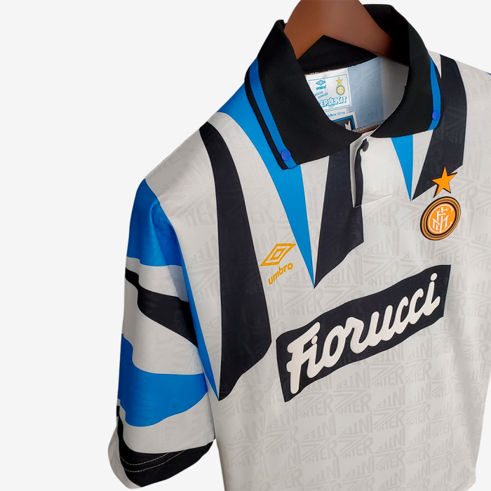 Inter Milan 1992/93 Away Jersey – Retro Version - Image 2