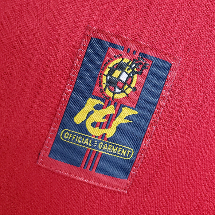 Spain 1998 Home Jersey – Retro Version - Image 2