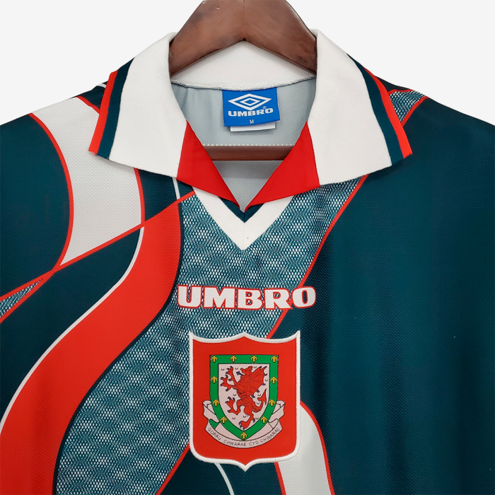Wales 1994/95 Away Jersey – Retro Version - Image 2