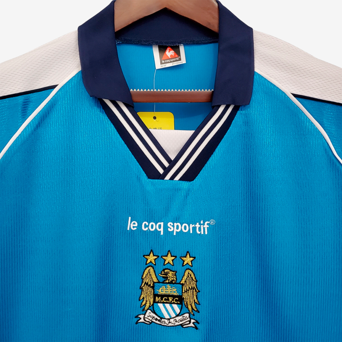 Manchester City 1999/01 Home Jersey – Retro Version - Image 2